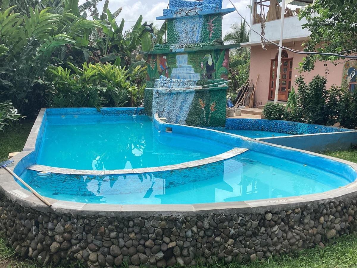 Exotic Flower Cabin2 Pool Agua Bendita Buitenkant foto